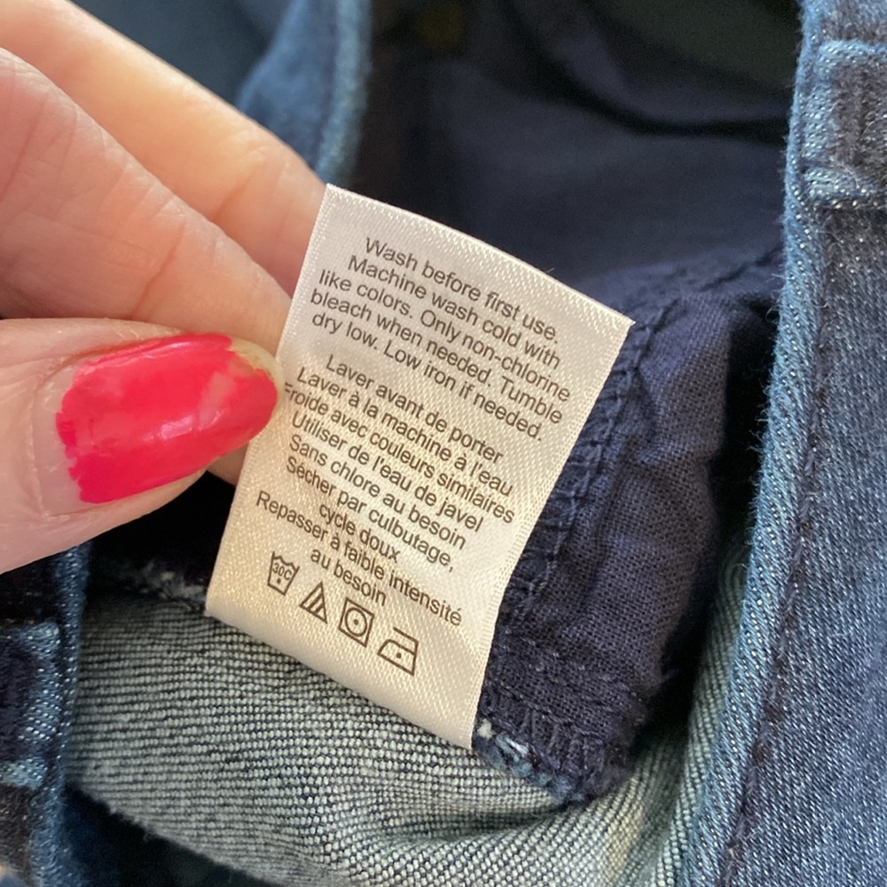 NWT Coldwater Creek Dark Wash Blue Jeans Size 4 (1 Pair Only) - Picture 13 of 13
